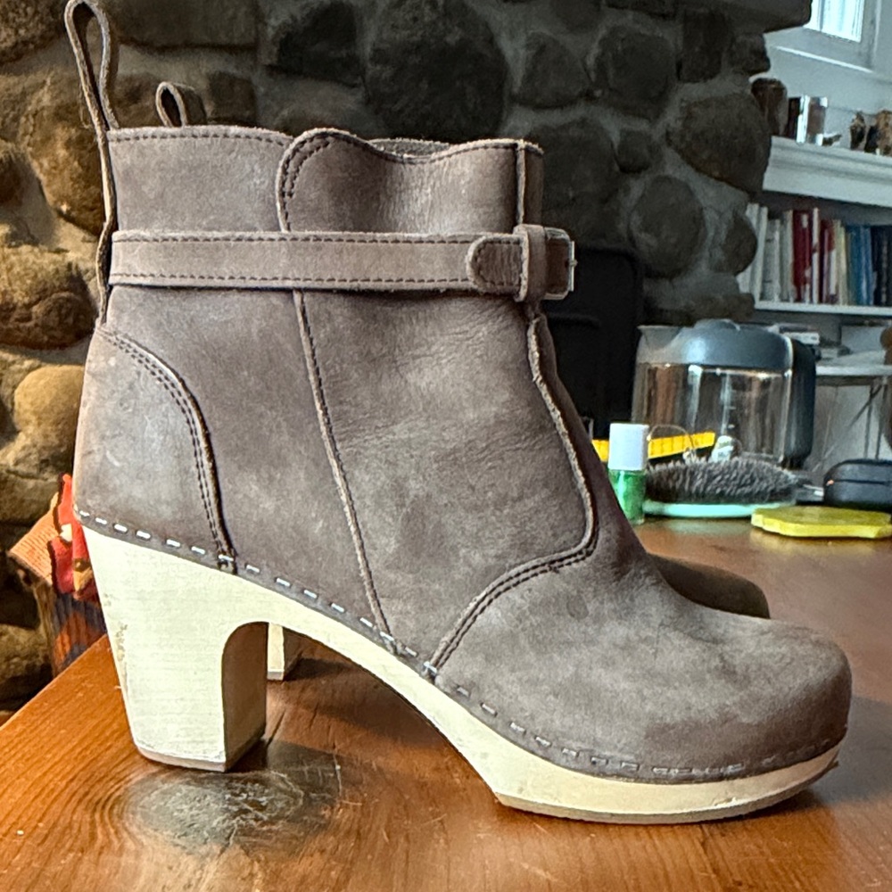 Swedish Hasbeens Ankle Bootie